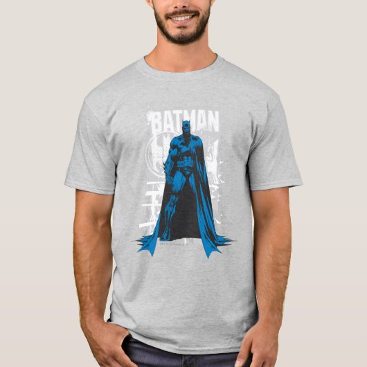 Batman Comic - volledig Uitzicht T-shirt (Voorkant)