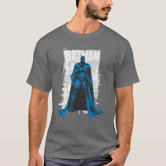 Batman Comic -  volledig Uitzicht T-shirt (Voorkant)