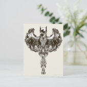 Batman Cowl en Skull Crest Briefkaart (Staand voorkant)