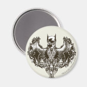 Batman Cowl en Skull Crest Magneet (Voorkant / Achterkant)