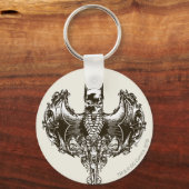 Batman Cowl en Skull Crest Sleutelhanger (Voorkant)