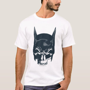 Batman Cowl/Skull-pictogram T-shirt