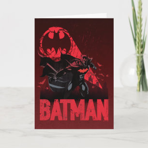 Batman Crimson Bat Signal Kaart