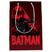Batman Crimson Bat Signal Medium Cadeauzakje (Voorkant)