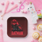Batman Crimson Bat Signal Papieren Bordje (Feest)