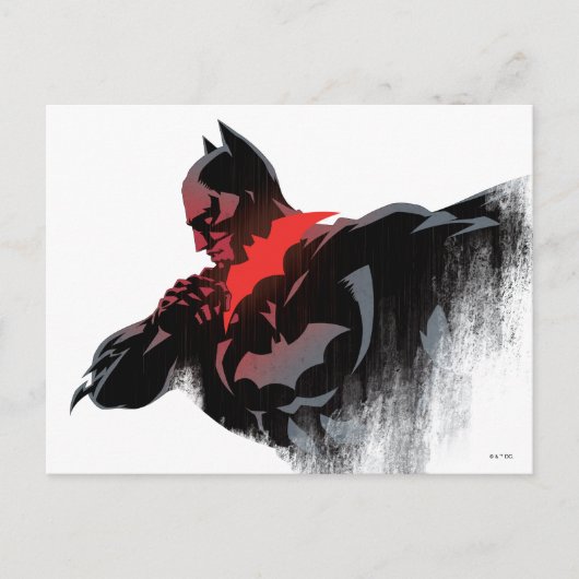 Batman Crimson Batarang Briefkaart (Voorkant)