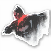 Batman Crimson Batarang Sticker (Voorkant)