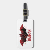 Batman Crimson Gotham Icon Bagagelabel (Voorkant verticaal)