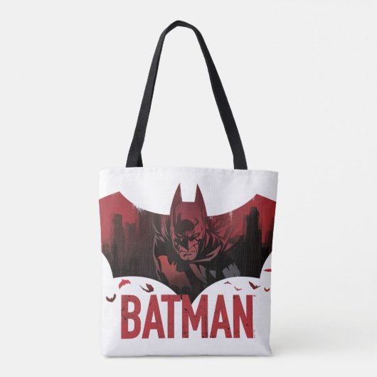 Batman Crimson Gotham Icon Draagtas (Achterkant)