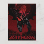 Batman Crimson Leap Briefkaart (Voorkant)