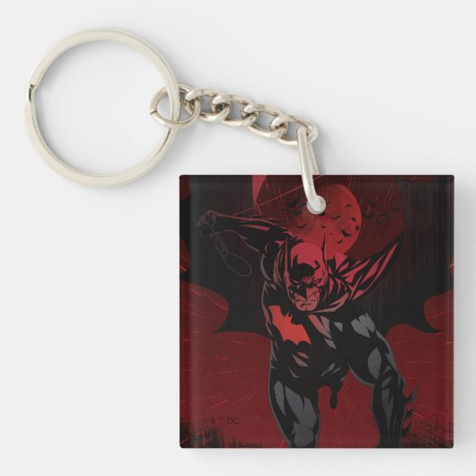 Batman Crimson Leap Sleutelhanger (Voorkant)