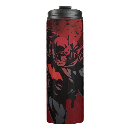 Batman Crimson Leap Thermosbeker (Voorkant)
