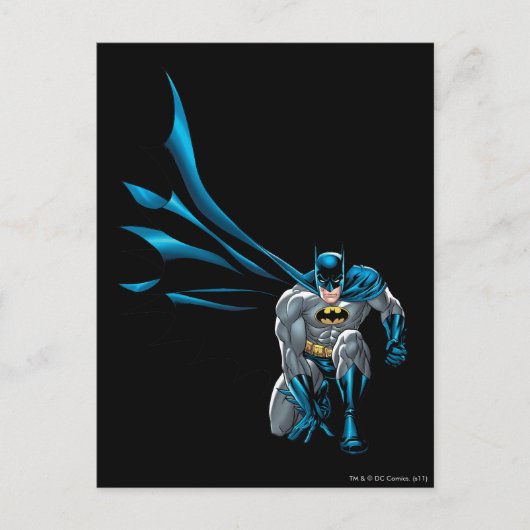 Batman Crouches Briefkaart (Voorkant)