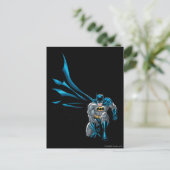 Batman Crouches Briefkaart (Staand voorkant)