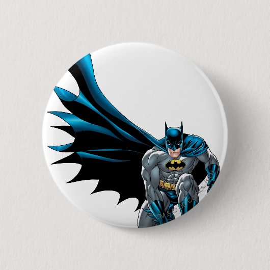 Batman Crouches Ronde Button 5,7 Cm (Voorkant)
