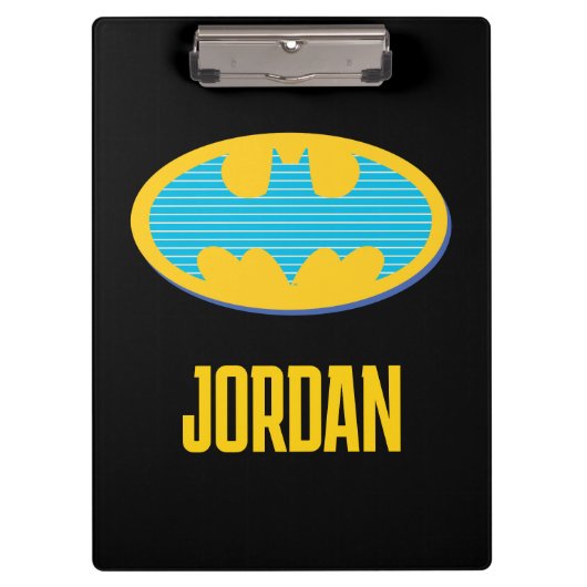 Batman | Cyaan Stripesymbool Klembord (Voorkant)