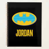 Batman | Cyaan Stripesymbool Planner (Voorkant)