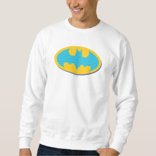Batman Cyaan Stripesymbool Trui