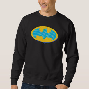Batman Cyaan Stripesymbool Trui