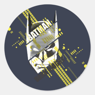 Batman Dark Knight Futuristic Ronde Sticker