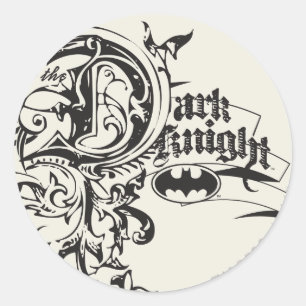 Batman Dark Knight LOGO Ronde Sticker