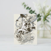 Batman Dark Knight Manuscript Montage Briefkaart (Staand voorkant)