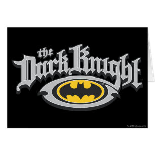 Batman Dark Knight Naam en ovaal Logo