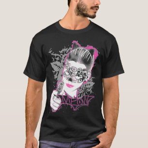 Batman Dark Knight Rise Catwoman Maskast Kat Pre T-shirt