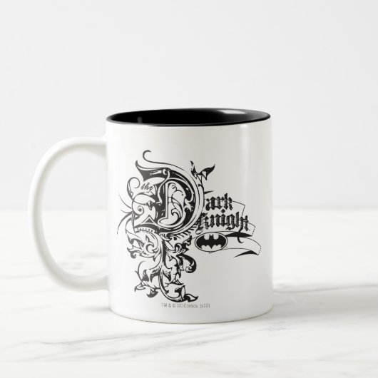Batman Dark Night | Logo-computer Tweekleurige Koffiemok (Links)