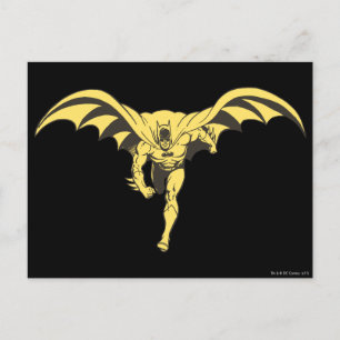 Batman Dash Yellow Briefkaart