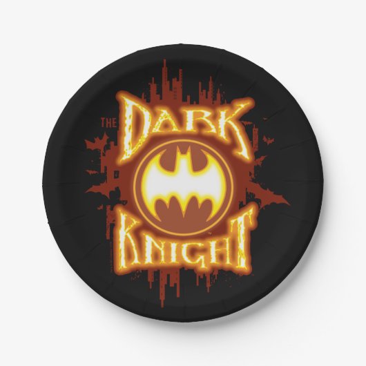 Batman | De Dark Knight Papieren Bordje (Voorkant)