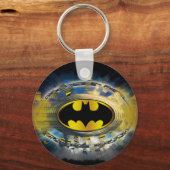 Batman Decorated Logo Sleutelhanger (Voorkant)