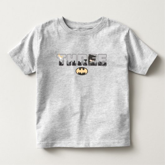 Batman | Derde Verjaardag Kinder Shirts (Voorkant)