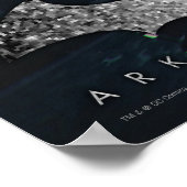 Batman die over de stad kijkt poster (Hoek)