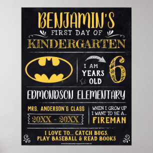 Batman Eerste of laatste schooldag Poster