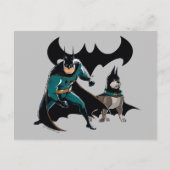 Batman en Ace Briefkaart (Voorkant)