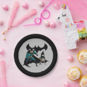 Batman en Ace Papieren Bordje (Feest)