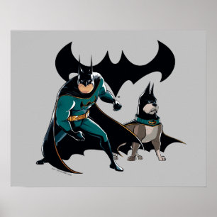 Batman en Ace Poster