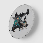 Batman en Ace Ronde Klok (Hoek)
