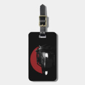 Batman en Batmobile Bagagelabel (Voorkant verticaal)
