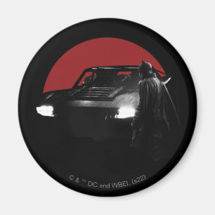 Batman en Batmobile Magneet