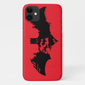 Batman en Gotham Silhouette Bat Logo Case-Mate iPhone Case (Achterkant)