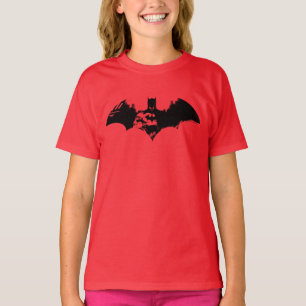 Batman en Gotham Silhouette Bat Logo T-shirt