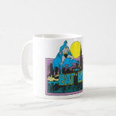 Batman en letters koffiemok (Voorkant links)