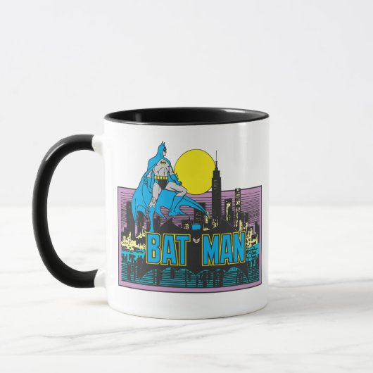 Batman en letters mok (Links)