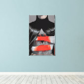 Batman en Mad Monk #5 Hoesje Canvas Afdruk (Insitu (Houten vloer))