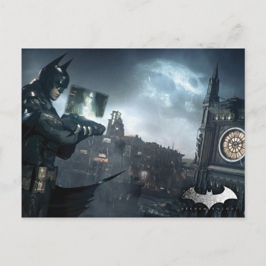 Batman en Oracle Briefkaart (Voorkant)