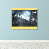 Batman en Oracle Canvas Afdruk (Insitu (Houten vloer))