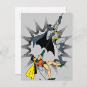 Batman en Robin Climate b Briefkaart (Voorkant / Achterkant)