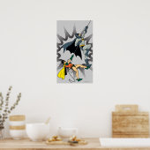 Batman en Robin Climate b Poster (Keuken)